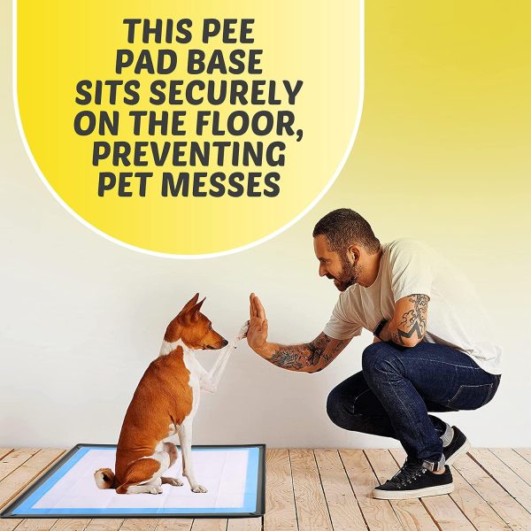 Skywin Silicone Puppy Pad Holder Tray for Dogs-6