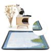 Skywin Pee Pad Holder Gray Anti Slip Floor Protection-5