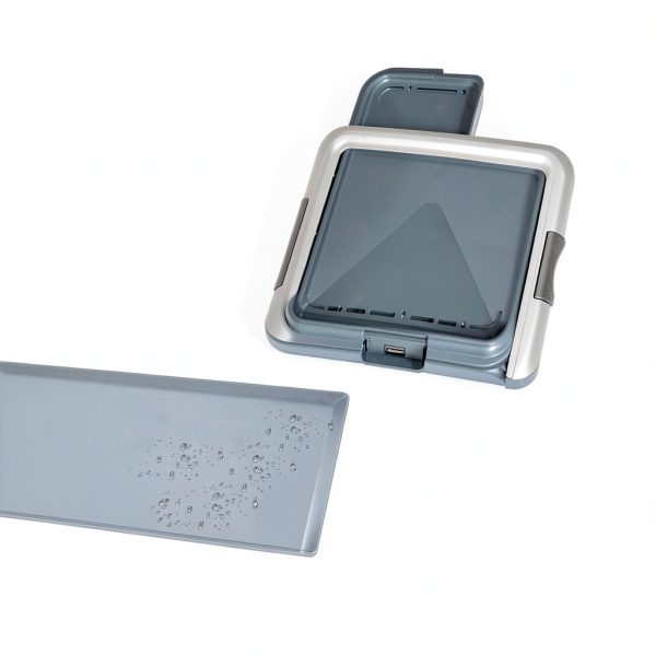 Skywin Dog Pee Pad Holder Tray 2 Pack Black-1