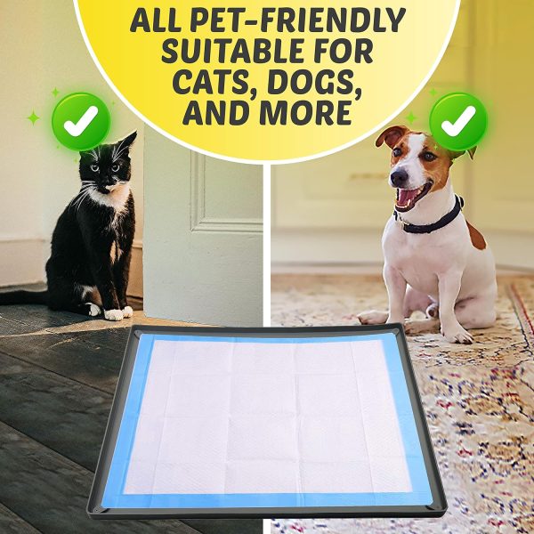 Skywin Silicone Puppy Pad Holder Tray for Dogs-4