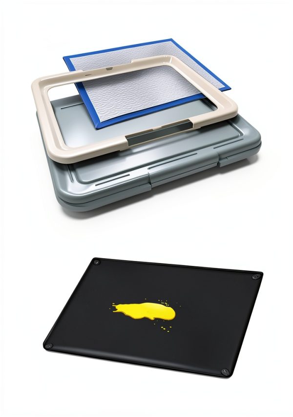 Skywin Silicone Puppy Pad Holder Tray for Dogs-1