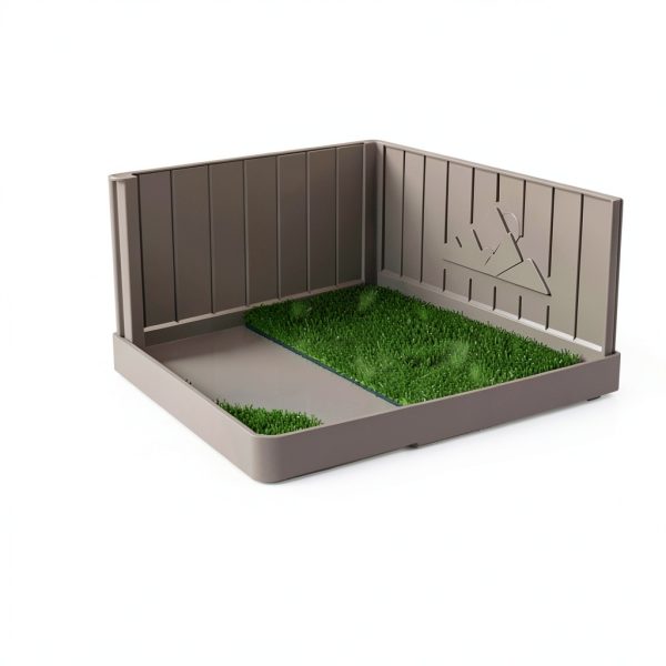 LAZZIPET Indoor Dog Potty Puppy Litter Box Training System-2