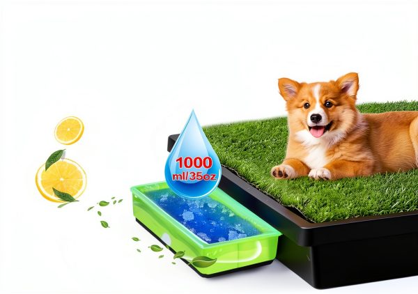 ALWZ-RDY Pet Loo Liners Disposable Super Absorbent Green-1