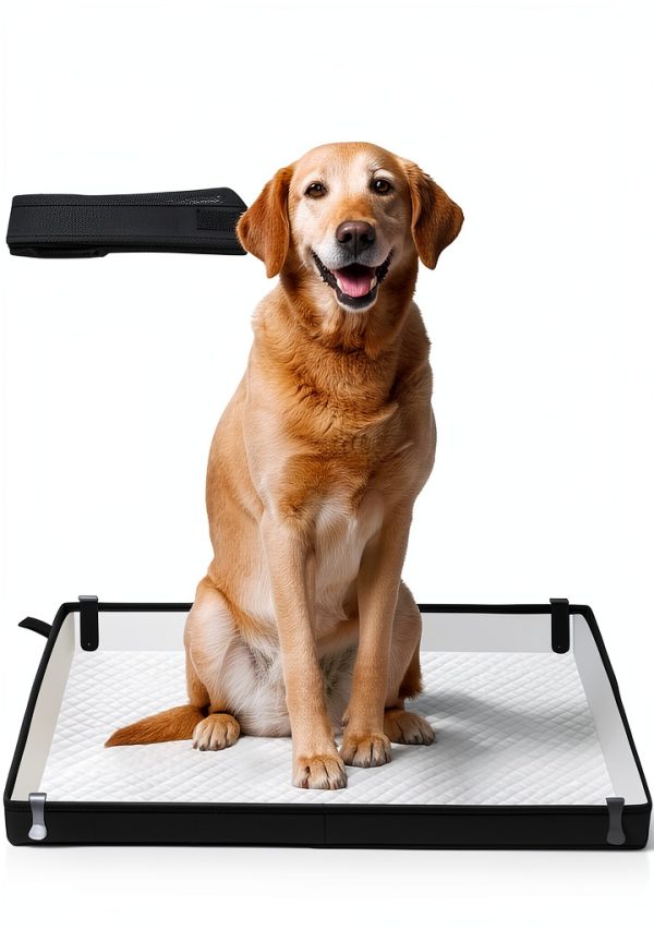 HQ4US Dog Pee Pad Holder Waterproof Foldable Large Dog-0