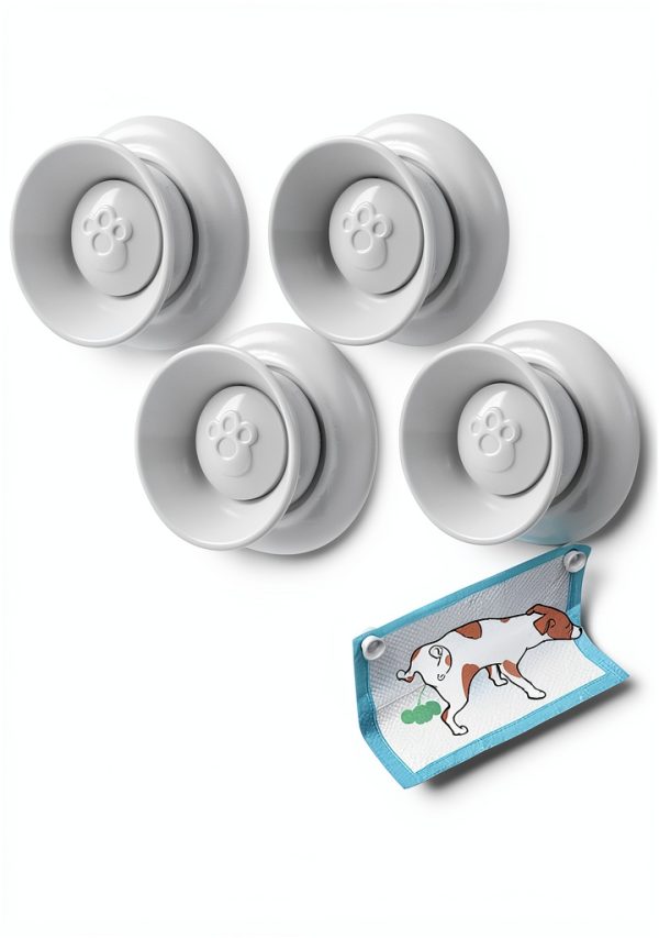 VIKOS Magnetic Potty Pad Holder Dog Training Wall Protector-0