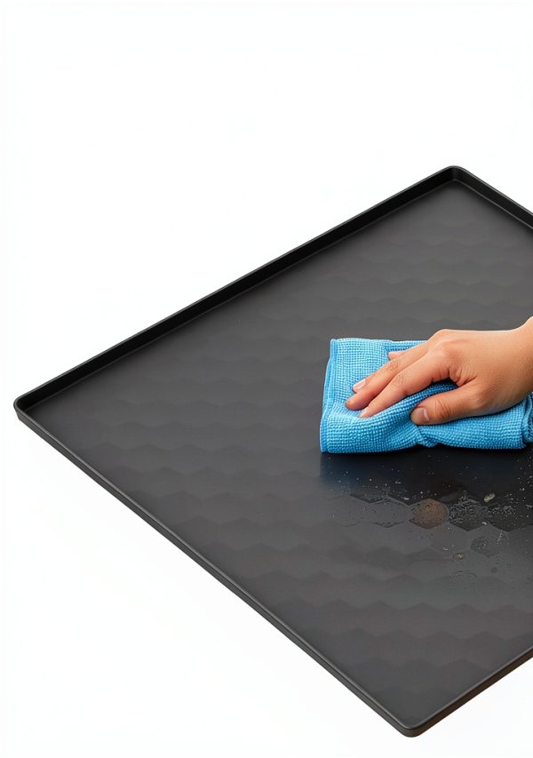 Maobobo Pet Training Tray Anti Slip Silicone Leak Protection-4