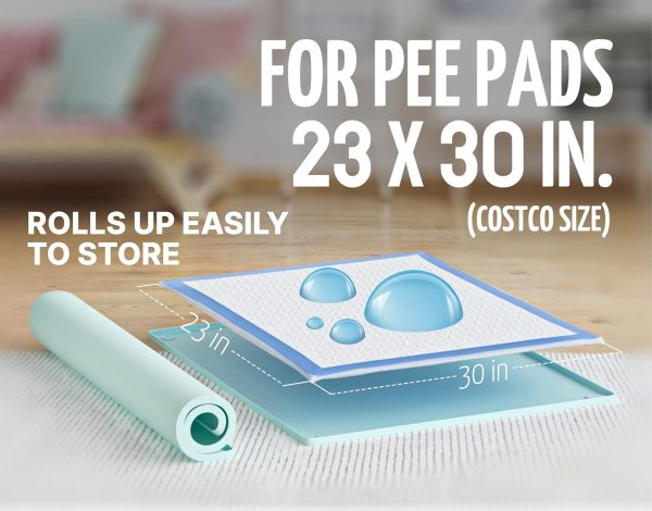 Skywin Silicone Puppy Pad Holder Tray for Dogs-1