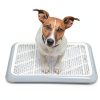 Mifoci Dog Potty Toilet PP Plastic Low Entrance Easy Clean-5