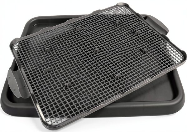 Firstco Dog Training Tray Gray Puppy Paws Protection Urine-4