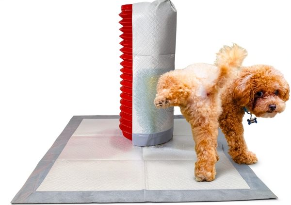 Sniff n Lift Dog Pee Post Adjustable Silicone Training Aid-0