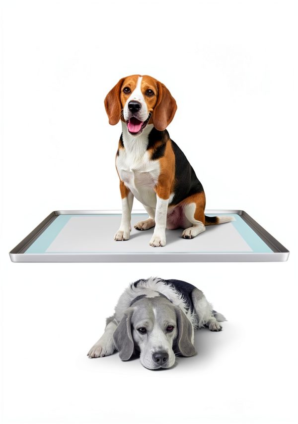 Maobobo Pet Training Tray Anti Slip Silicone Leak Protection-3