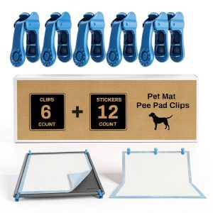 AUFORPET Dog Pee Pad Clips Locking Design Pet Training-0