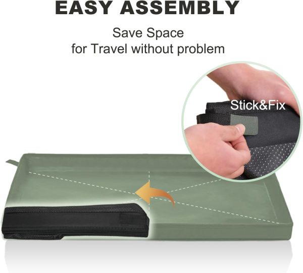 HQ4US Dog Pee Pad Holder Waterproof Foldable Anti Slip-7