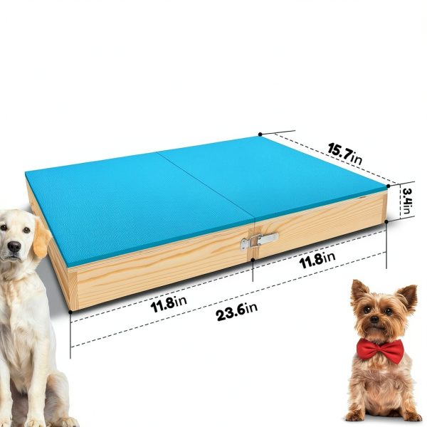 Bhyhok Dog Training Platform Wood EVA Puppy Medium Dogs-1