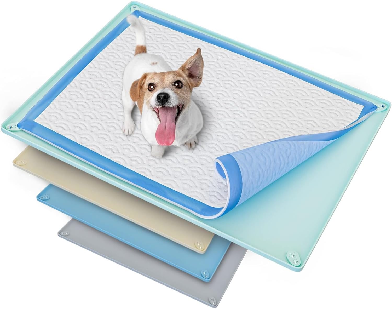 Skywin Silicone Puppy Pad Holder Tray for Dogs