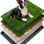 Dog Litter Box by MEEXPAWS Artificial Grass Pads-0
