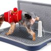 FUGODIWI Dog Litter Box Indoor Training Tray Anti Slip-0
