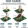 MEEXPAWS Dog Litter Box Artificial Grass Training Potty-5