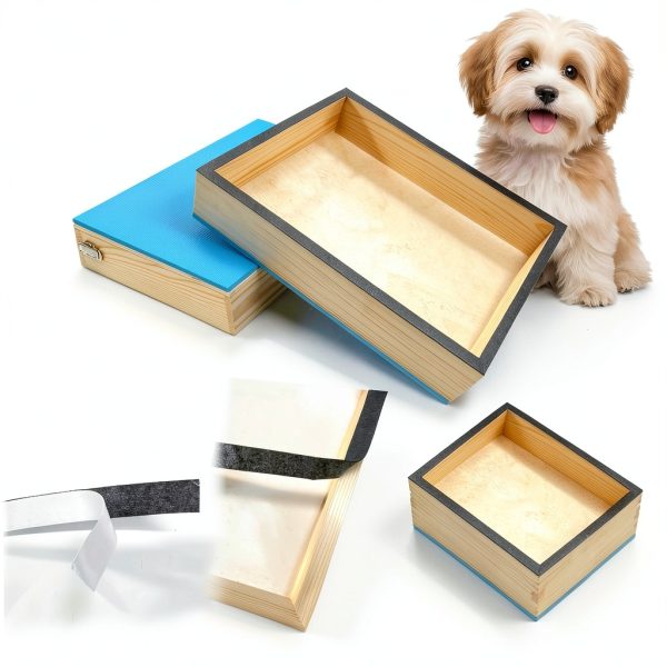 Bhyhok Dog Training Platform Wood EVA Puppy Medium Dogs-3