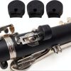 Clarinet Thumb Rest Pavo Silver Steel Design-3