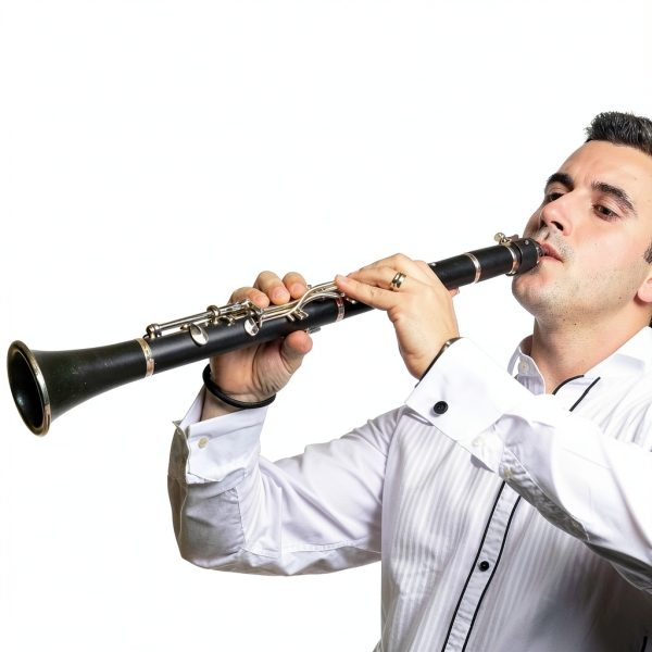 Clarinet Bell ABS Plastic Metal B Flat-3