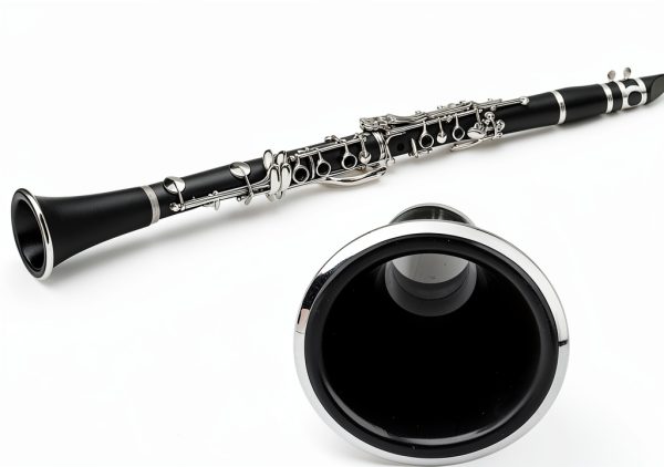 Clarinet Bell ABS Plastic Metal B Flat-5