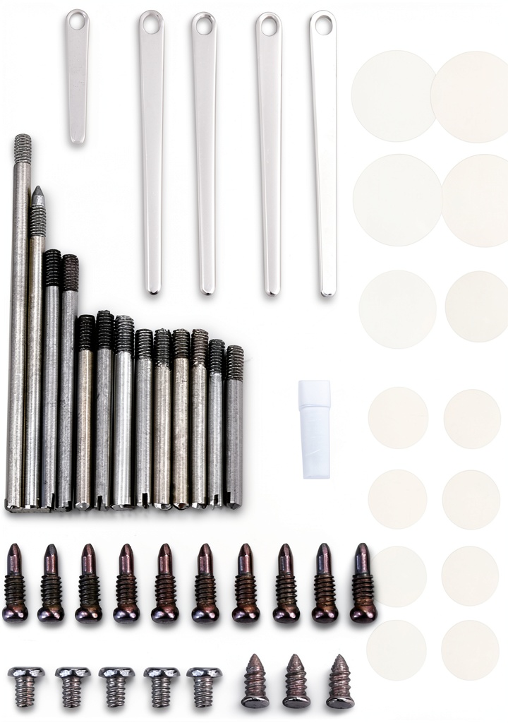 Clarinet repair tools being used on a wooden clarinet