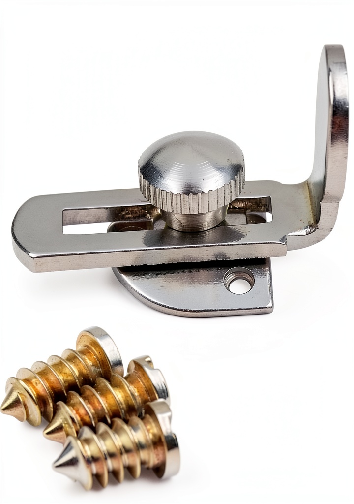 Installing Vbest Clarinet Thumb Rest Brass Material Easy Install on a wooden desk