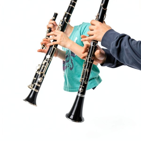 Clarinet Bell ABS Plastic Metal B Flat-4