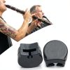 Clarinet Thumb Rest Pavo Silver Steel Design-2