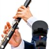 Clarinet Thumb Rest Cushion JIYIN Silicone Black 5-Piece Set-1