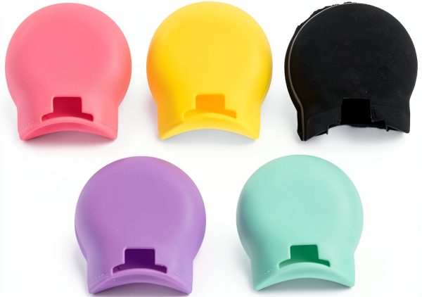 JLY Clarinet Thumb Rest Cushion Silicone 5-Color Pack Soft Non-Toxic-0