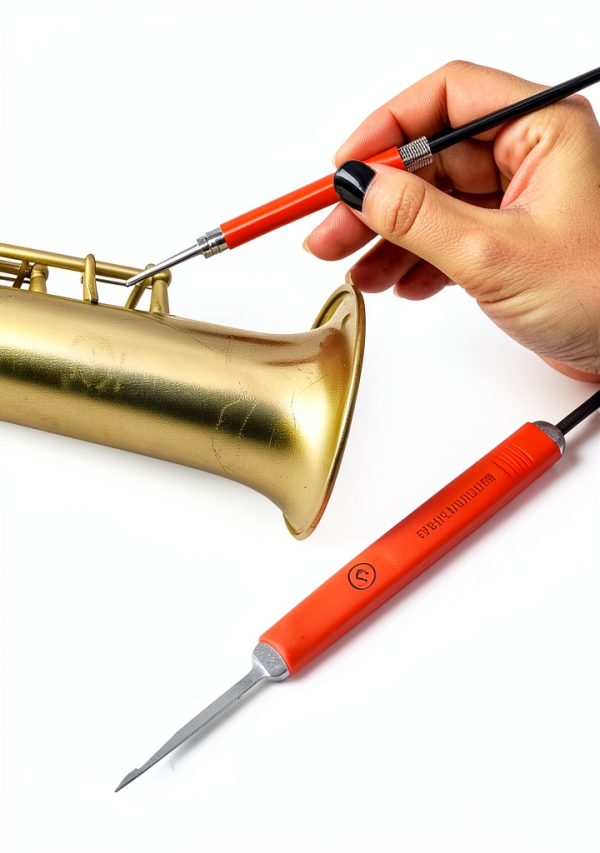 Clarinet Spring Hook 111 Red Double-sided Steel Tool-3