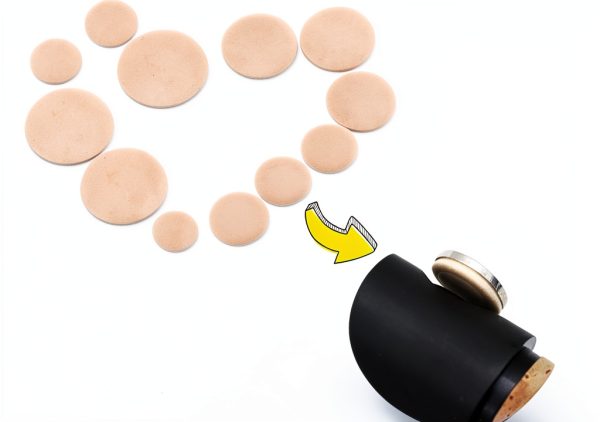 Clarinet Pads MYSound 17pcs Bb Clarinet Pad Set Soft Felt Sheepskin-2