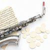 Clarinet Pads MYSound 17pcs Bb Clarinet Pad Set Soft Felt Sheepskin-4