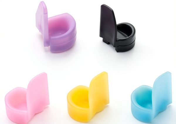 JLY Silicone Clarinet Thumb Rest Cushion Pack – 5 Colors Soft-1
