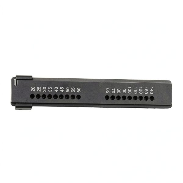 Woodpecker Dental Guttapercha Cutter Ruler Aluminum Alloy 30mm-1
