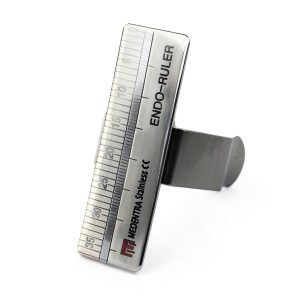 Dental Finger Ruler Endo Gauge Medentra Stainless Steel Measuring Ring-0