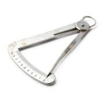 FOXCUP Stainless Steel Iwanson Dental Caliper 0-10mm Diamonds Jewelry-0