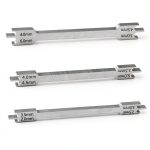 Dental Orthodontic Gauge Vocadok 3‑Size Stainless Steel Measuring Tool-0