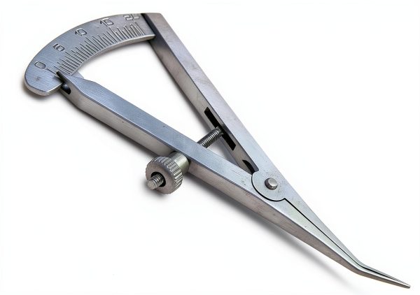 Superior Dental Castroviejo Caliper 0 to 20 mm Angled 3.25" Surgical Instruments-0